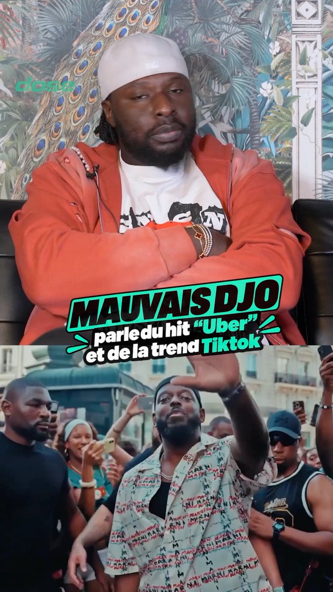 « AUJOURD’HUI T’AS BESOIN D’UNE CHORÉ POUR SAVOIR SI C’EST UN MORCEAU EST BON OU PAS…C’EST UN PEU TRISTE » 💊 Mauvais Djo revient sur le hit « Uber » avec KING VIBE & Keblack