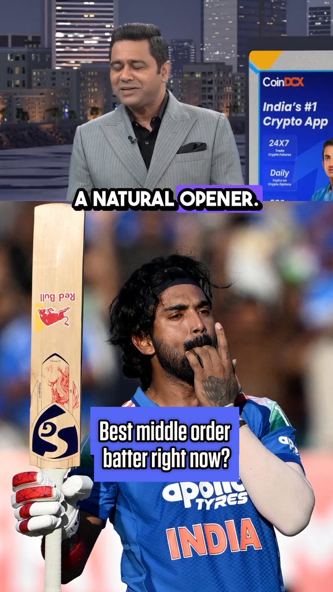KL Rahul's has had incredible run in the middle order 👏