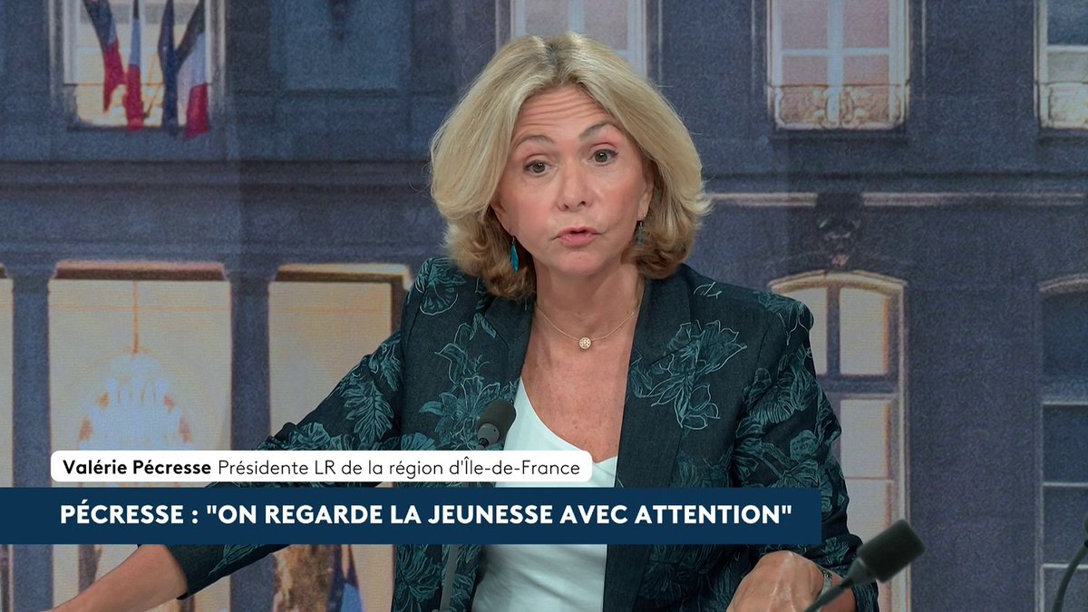 🔴🗣️ Mobilisation lycéenne : "Les casseurs nuisent à la cause qu’ils prétendent défendre", estime Valérie Pécresse. "Ce n'est pas en cassant et en brûlant les lycées qu’on attirera les enseignants dans les quartiers difficiles." #LeGrandEnjeu #Canal16