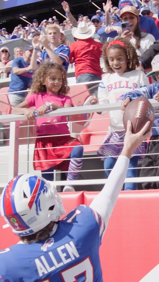 .Josh Allen making memories. 🥹 #GoBills | #BillsMafia