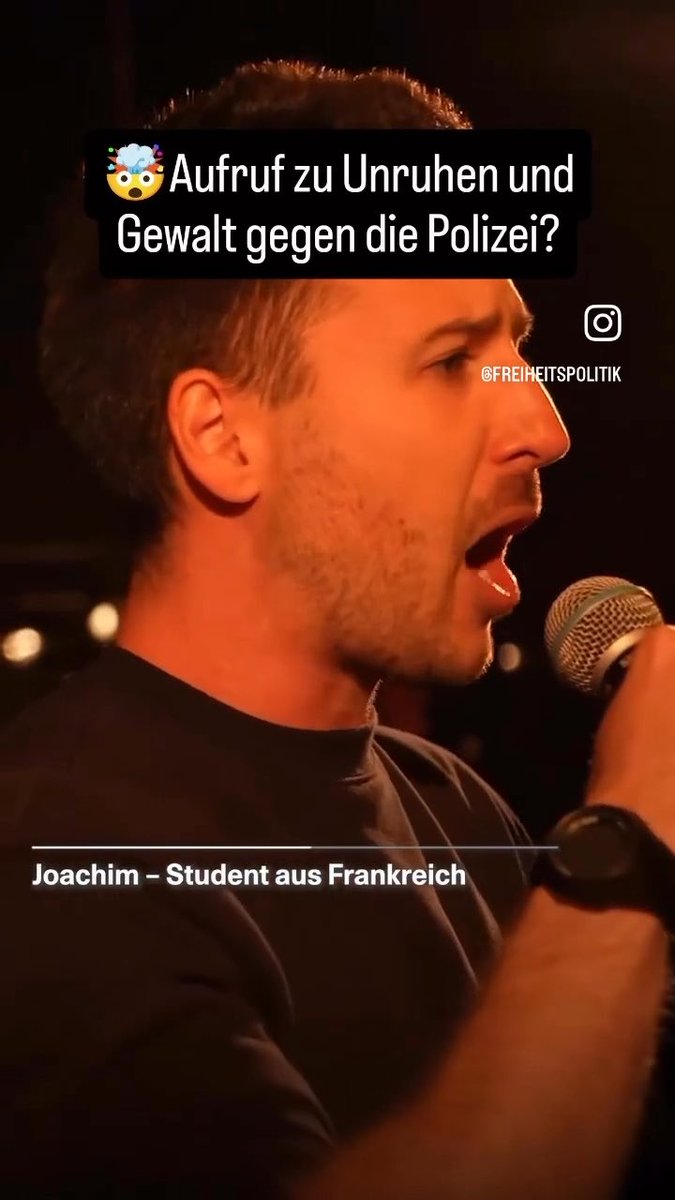 „Wenn ihr die Bilder von Frankreich seht, macht genau so und noch schlimmer!“ Schockierend - Ein linksextremer Franzose ruft in Berlin unter frenetischem Jubel von 20‘000 Leuten zu Unruhen in Deutschland und Gewalt gegen die Polizei auf. Wo ist der Staatsschutz? Warum wird dieser Mann nicht verhaftet?