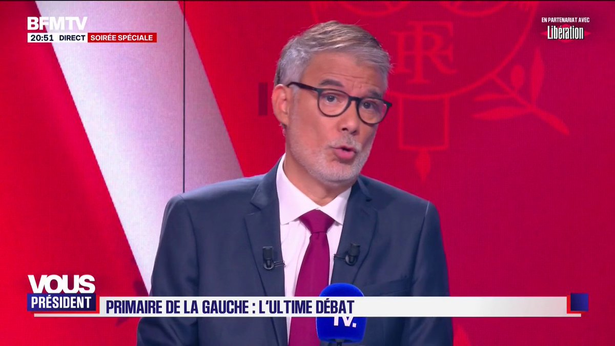 Primaire sociale-démocrate: "La France ne peut pas être confiée l'année prochaine à une reprise de justice et son acolyte antisémite", déclare Olivier Faure à propos du RN