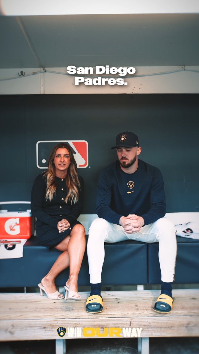“It was cool to see us come together and pick each other up” Before Game 2 begins, catch DL Hall's interview with Sophia Minnaert about last night's game and how the bullpen is prepping for today's matchup