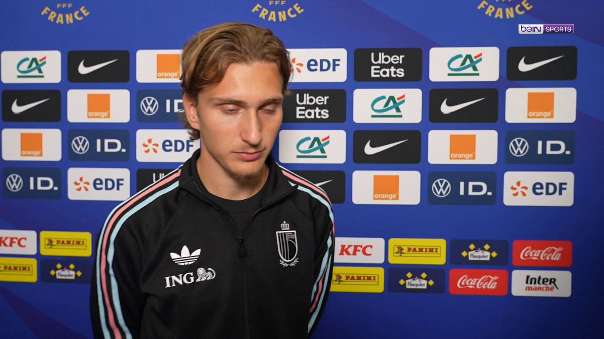 🗣️ Mika Godts 🇧🇪 : "On vient avec beaucoup d'ambition !" #FRABEL #NationsLeague