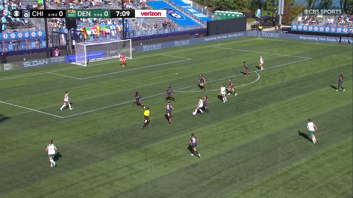 Janine Sonis finds the side netting for her 12th goal of the season! 👏