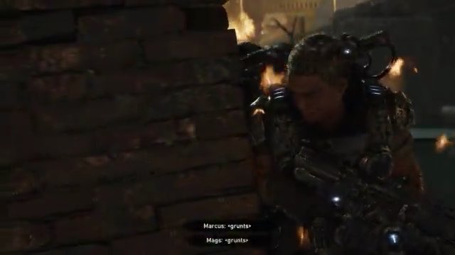 They gave Mags Carter cool fire armor in the new Gears. Of course she is the strongest character in the game in the game too