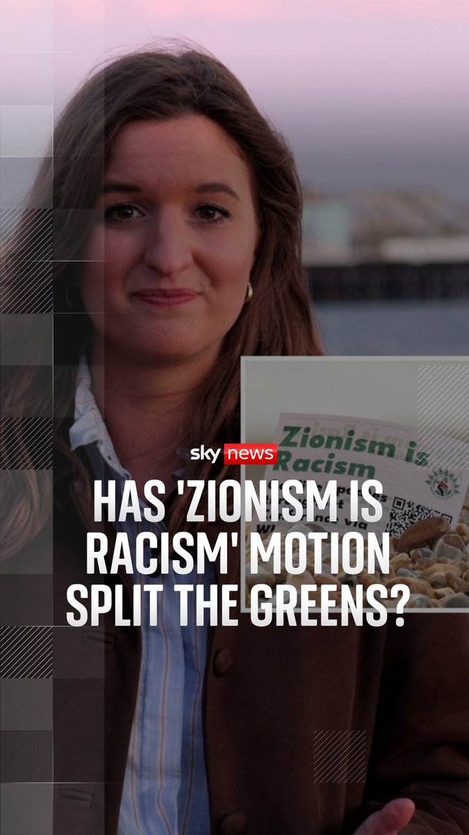 Watch: Has 'Zionism is racism' motion split the Greens? Our political correspondent Alexandra Rogers speaks with members across the Green Party as they react to a motion declaring that "Zionism is racism" being passed at the Green Party conference.
