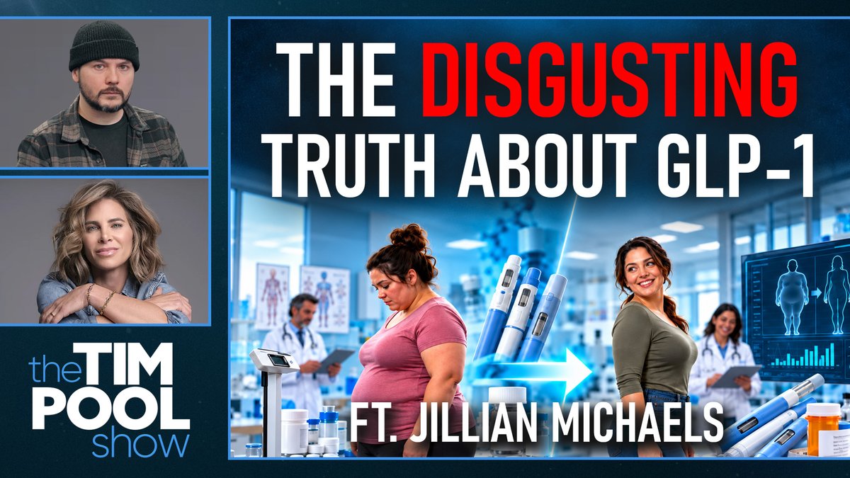 The DISGUSTING Truth About GLP-1 w/ Jillian Michaels | The Tim Pool Show Guest: Jillian Michaels Jillian Michaels Jillian Michaels is an American fitness trainer, author, entrepreneur, and media personality best known for her years as a trainer on The Biggest Loser. She now hosts the Keeping It Real with Jillian Michaels podcast and frequently discusses fitness, health, culture, and politics.