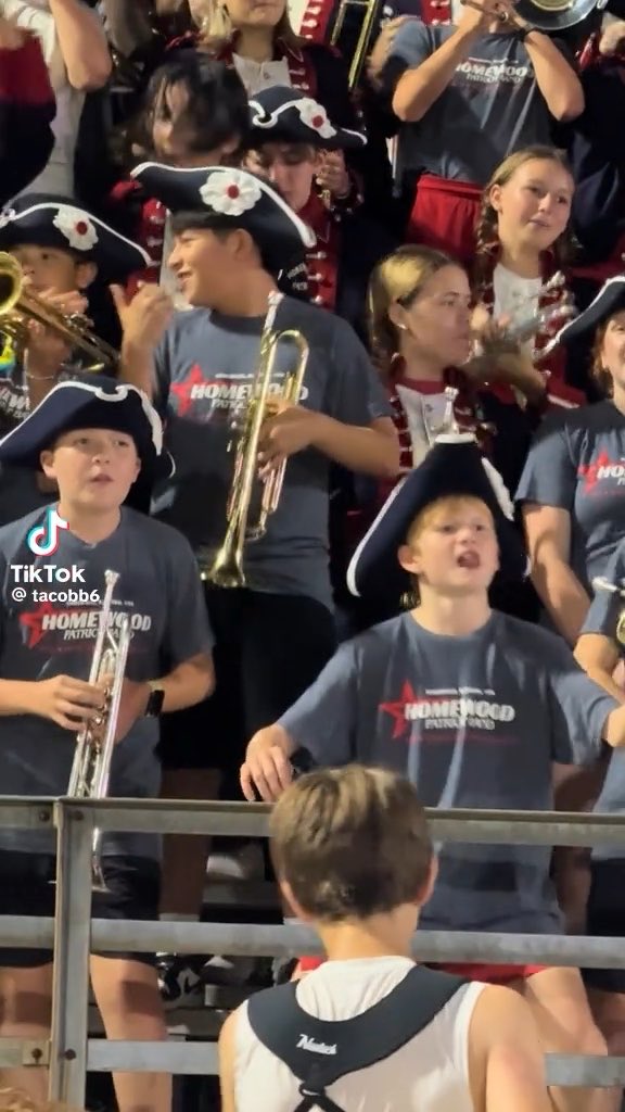 This is a middle school from the metro area i grew up in…when i saw the band director it all made sense 😂