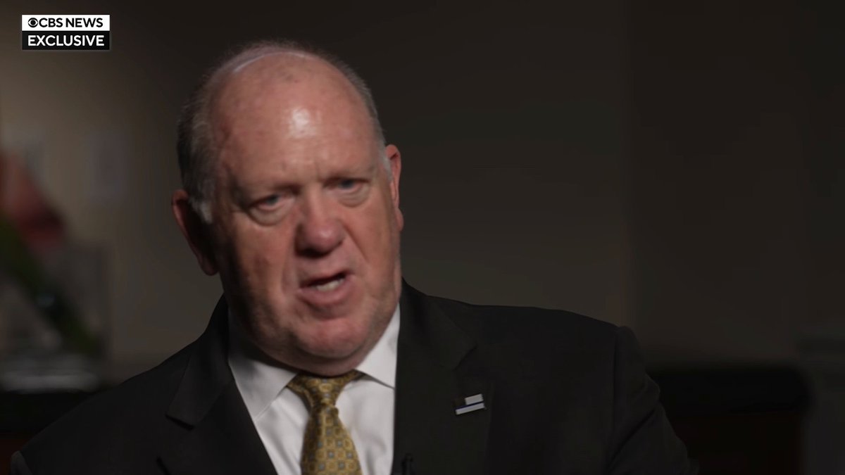 Tom Homan, President Trump’s border czar, said people in the U.S. illegally can avoid being sent to “third countries” in Africa and other places around the world by self-deporting to their home countries. “There’s your quick answer. If you self-deport … you're 100% likely to go to your home country,” Homan told CBS News’ Camilo Montoya-Galvez. This past week, the Supreme Court allowed the Trump administration to continue its third-country deportation effort.