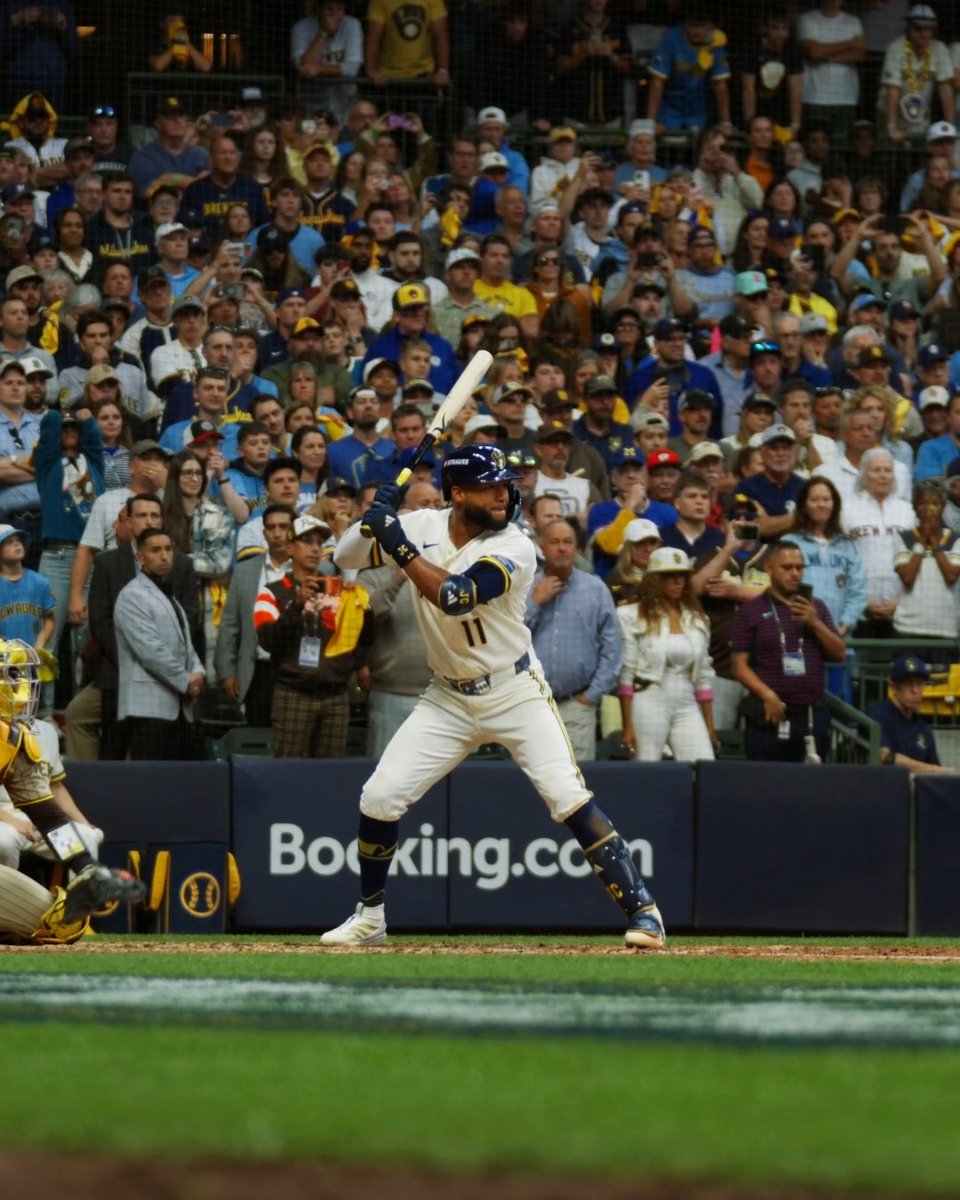 A SWING THAT WILL GO DOWN IN BREWERS HISTORY