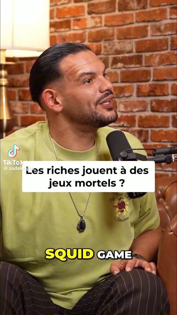 Sadek pense que les jeux comme Squid Games existent dans la vraie vie et que les riches se divertissent comme ça 😳