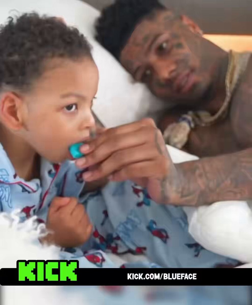 The wholesome moment Chrisean Jr. begins making progress with Blueface as he feeds him his FIRST candy and teaches him how to chew it properly 🥹❤️ It’s moments like this that show how much Jr. can benefit from having his dad more present in his life 🥹❤️‍🩹