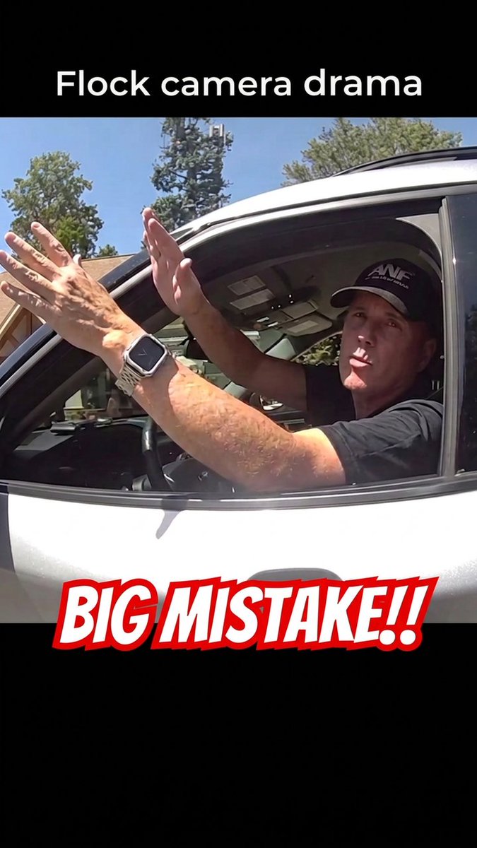 Flock Camera Installer Calls Police On Reporter 📸😤 #bodycam #flockcameras #police #cops