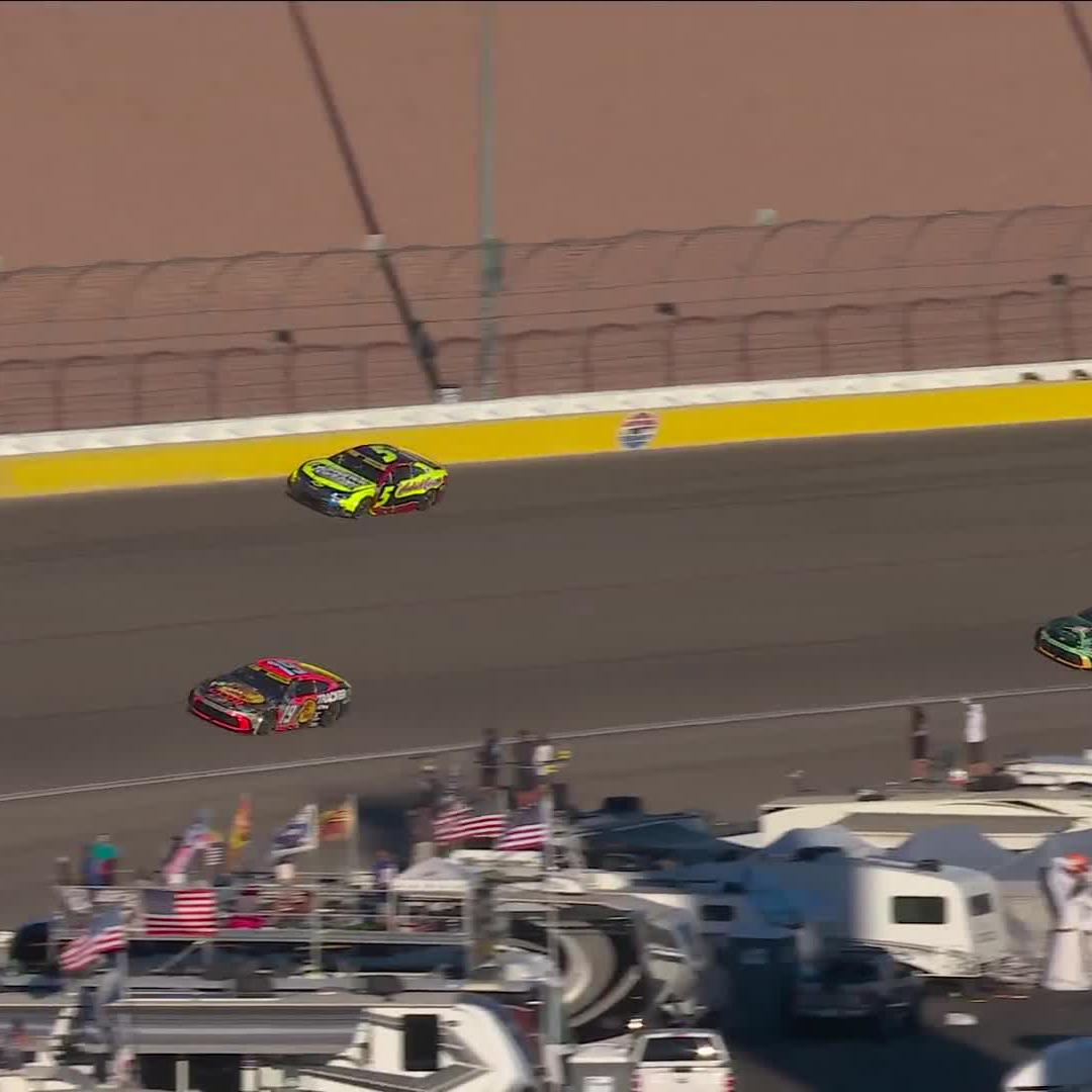 Larson was NOT going to lift.