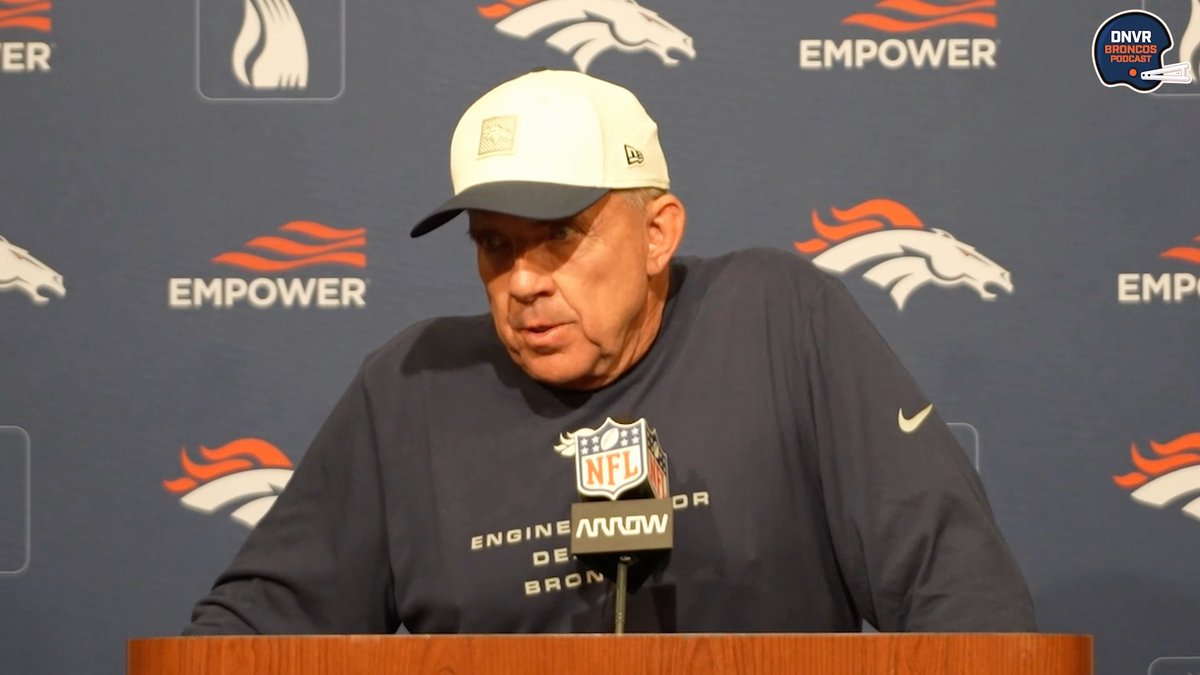 Sean Payton on if he’s considering any change to his play-calling situation with Davis Webb: "It's too early to (consider). It's a fair question. I appreciate it... It's tough to discuss any of that right now."