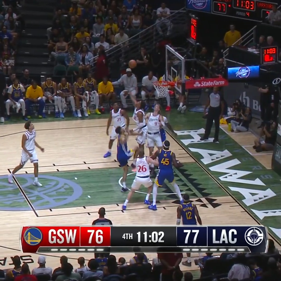 Malevy Leons for the lead 🙌 📺 NBA League Pass