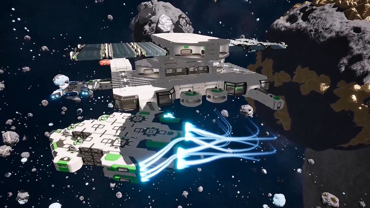 宇宙ぜんぶ工場にする自動化シム『Main Sequence』11月13日早期アクセス配信へ。マルチ対応で船もステーションも自由に建築魔改造、成り上がり銀河ロマン
