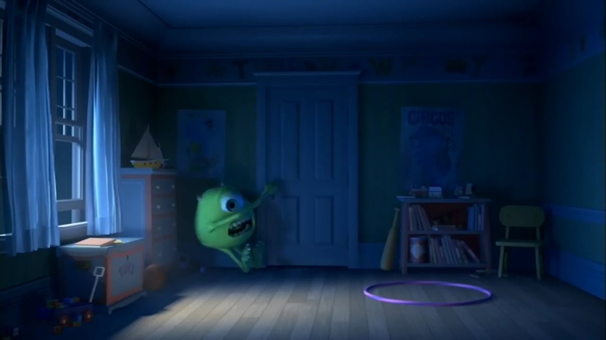 I loved the teaser trailer from Monsters Inc, although the ending did scare the hack out of me.