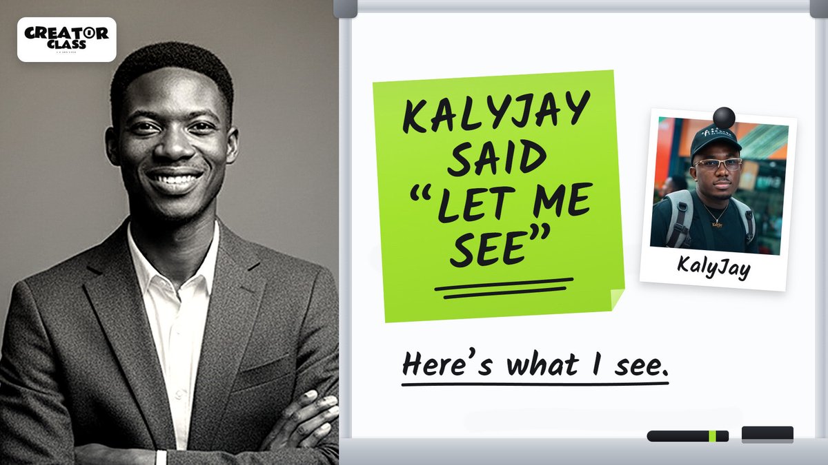 .KALYJAY said "let me see." Here's what I see.