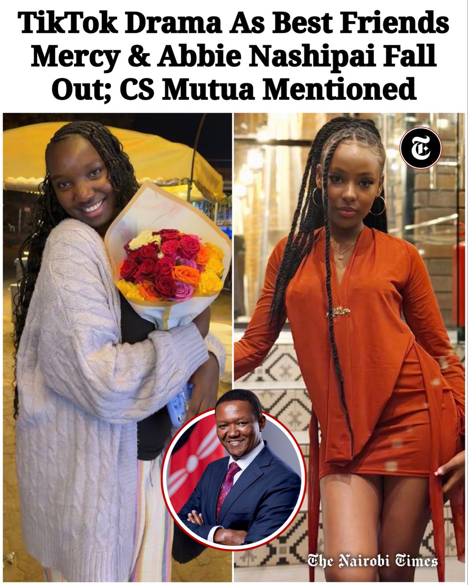 TikTok Drama As Best Friends Mercy &amp; Abbie Nashipai Fall Out; CS Mutua Mentioned