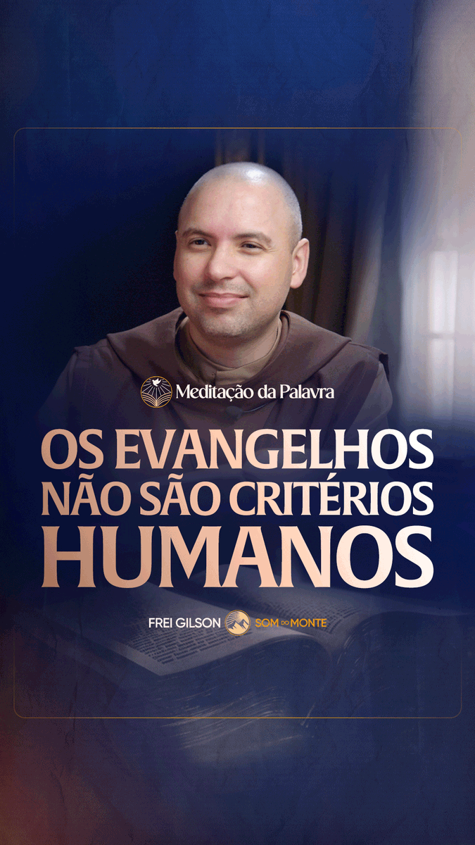 Os evangelhos não são critérios humanos | (Gálatas 1, 6-12) #2854 | Meditação da Palavra Passagens Complementares: João 17,17 I Coríntios 2,4-5 I Tessalonicenses 2,13 I Pedro 1,20-21