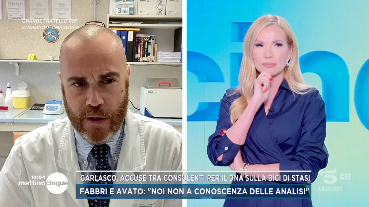 #Garlasco, Capra accusa Fabbri di avere tutti i risultati sui pedali. Parla Matteo Fabbri, consulente di Stasi: "Noi non eravamo a conoscenza delle analisi" #Mattino5