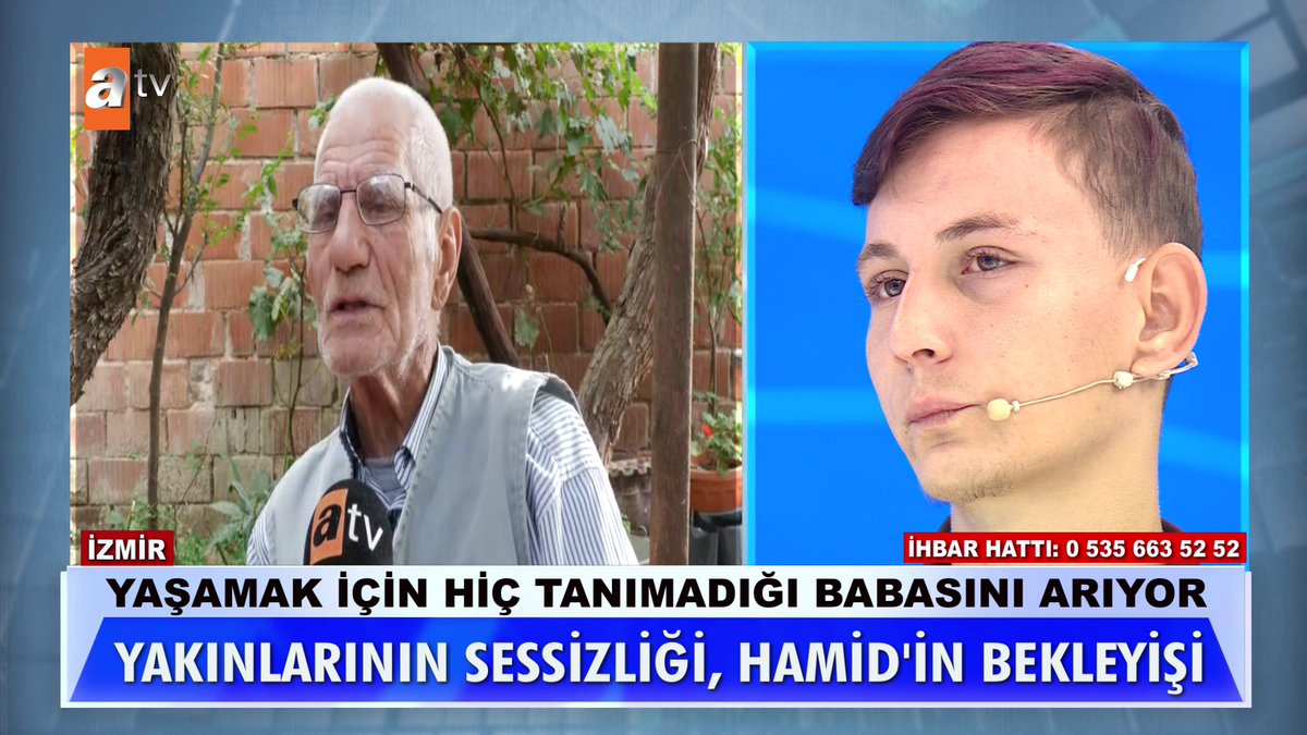 Yaşamak için hiç tanımadığı babasını arıyor... Yakınlarının sessizliği, Hamid'in bekleyişi. #MügeAnlıİleTatlıSert #MügeAnlı atv