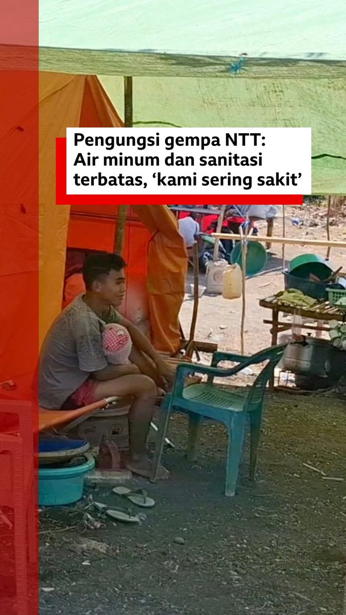 Lebih dari 20.000 orang di Nusa Tenggara Timur (NTT) masih tinggal di pengungsian, sebulan setelah gempa. Kebanyakan dari mereka masih hidup dalam keterbatasan. Hafni Roja mengatakan cuaca yang kadang-kadang panas dan kadang-kadang dingin membuat mereka lebih mudah sakit.
