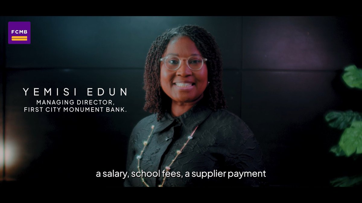 Going the extra mile starts with understanding what matters to you. As we mark Customer Service Week, our Managing Director, Yemisi Edun, shares our commitment to listening, following through and making your banking simpler. Thank you for trusting us. Happy Customer Service Week! #FCMB #CustomerServiceWeek #TheExtraMile