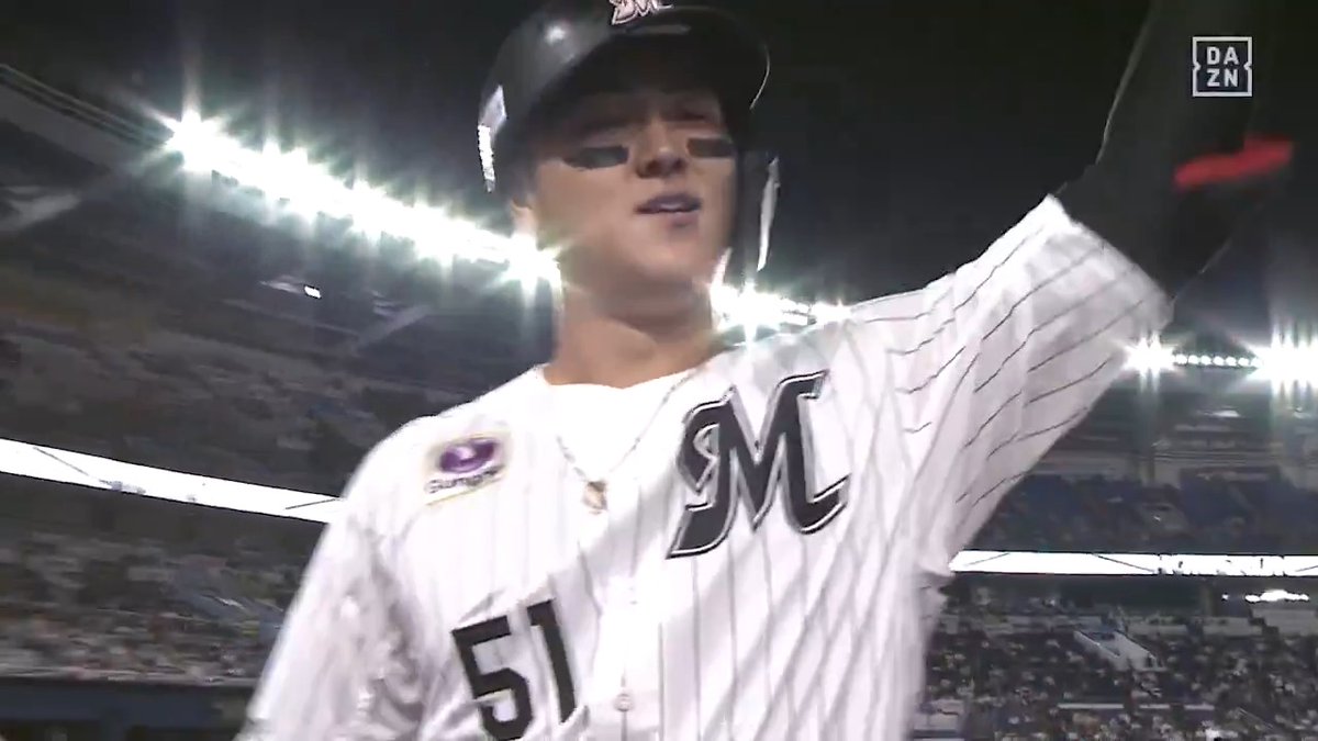 これはあるぞ!夢の40本。 幕張で育った大砲 山口航輝 第38号ホームラン ⚾️ロッテ×西武 #chibalotte #だったらDAZN