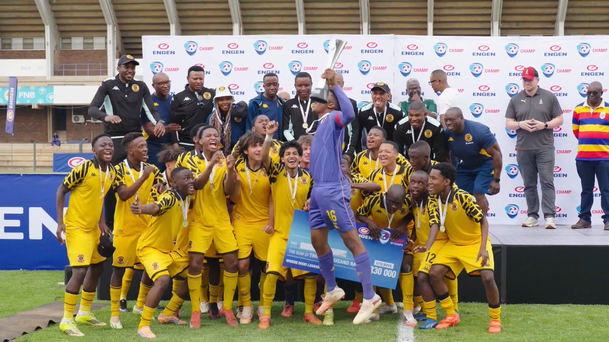 Recap of yesterday's win by the Young Lions! 🏆🥇 #EngenChampofChamps #KCYouth #Amakhosi4Life