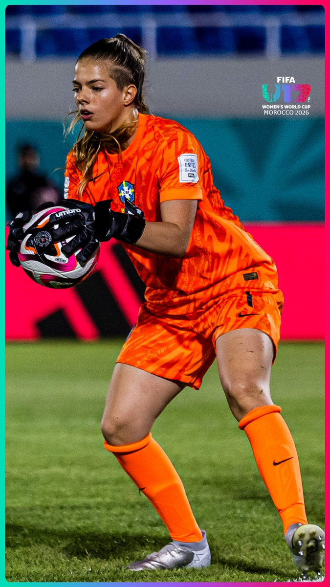 Ana Morganti's safe hands! 🧤🇧🇷 Seleção Feminina de Futebol | #U17WWC
