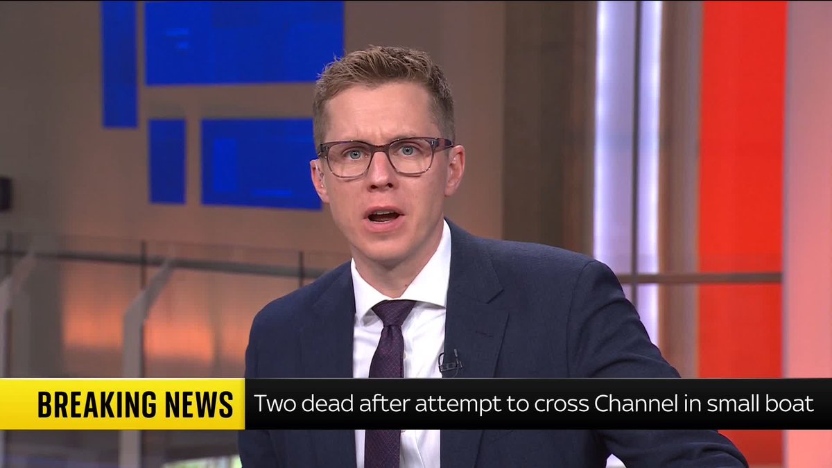 BREAKING: Two people have died after attempting to cross the English Channel in a small boat. The French Coastguard said another 12 people were rescued and brought to shore.