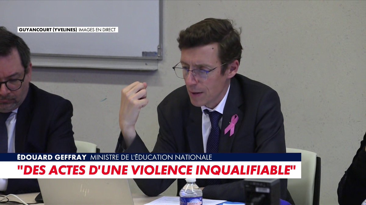 Edouard Geffray, ministre de l'Education nationale, sur les blocus des lycéens à travers le pays : «Les perturbations sont en nette baisse ce lundi», dans #PoliceJustice24h Toute l'info est à retrouver sur