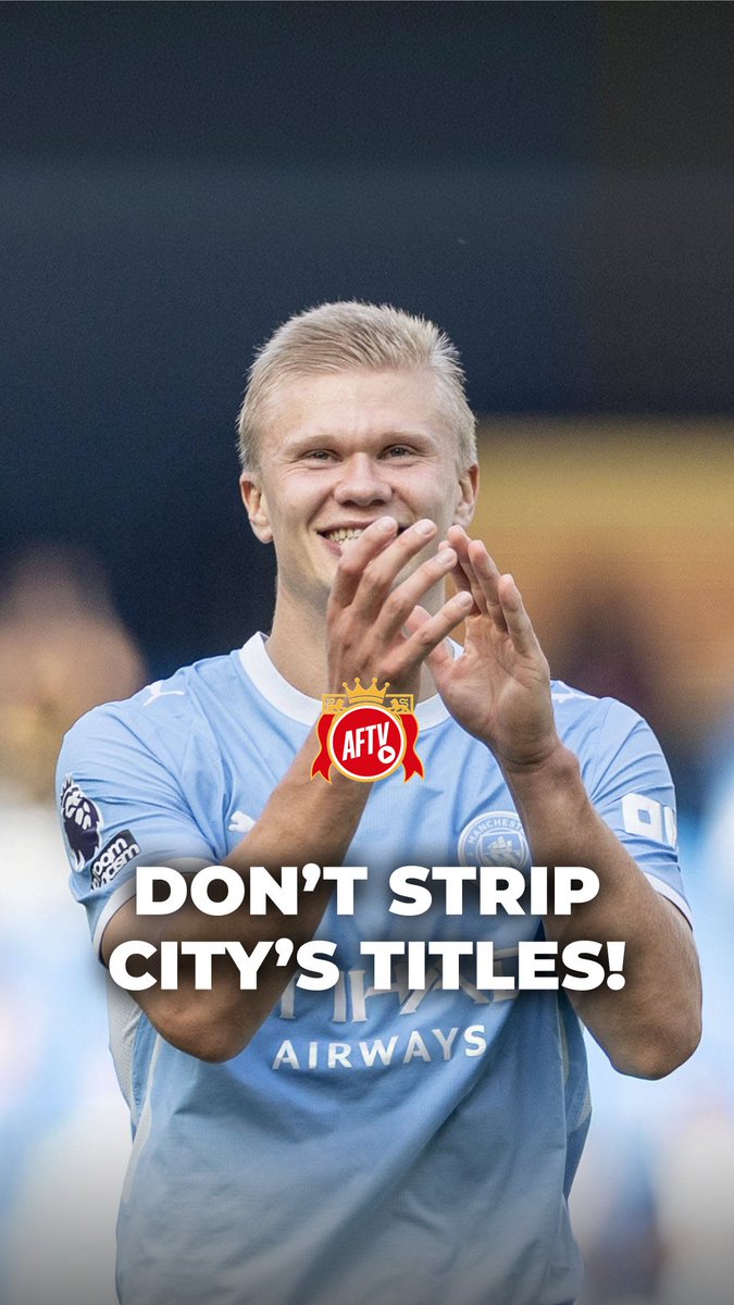 City should KEEP their titles because they never cheated on the pitch! 👀 #AFTVLive
