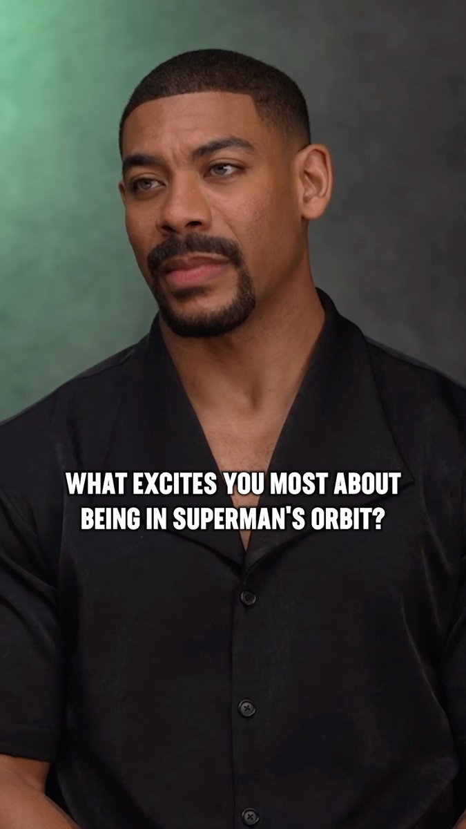 #Lanterns star Aaron Pierre discusses John Stewart working with Superman to handle universe level threats.