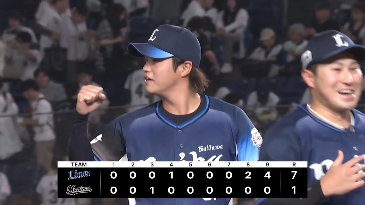 最後はクローザー 甲斐野央 投手が見逃し三振で締めてゲームセット！🙌🙌 これで埼玉西武のレギュラーシーズン2位が確定！✨👏 2026 パーソル クライマックスシリーズ パのファーストステージを本拠地ベルーナドームで開催！🏟