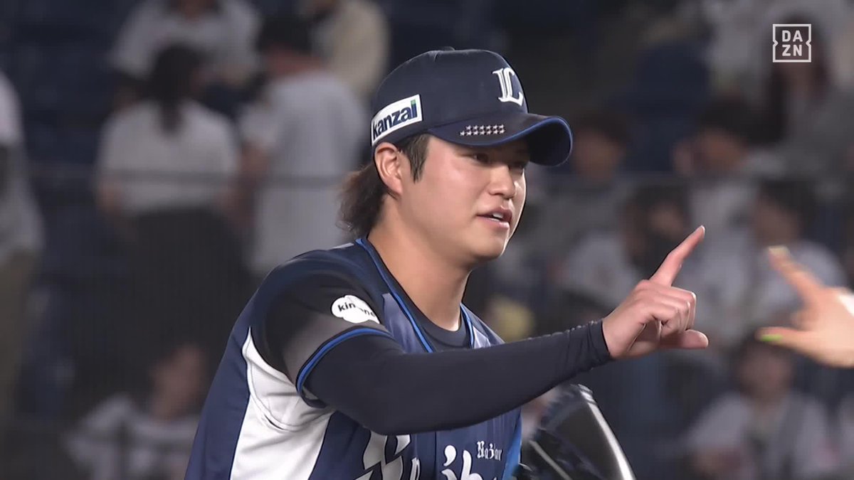 本拠地で戦える 1試合を残して2位確定 甲斐野央が渾身のアウトロー ⚾️ロッテ×西武 #seibulions #だったらDAZN