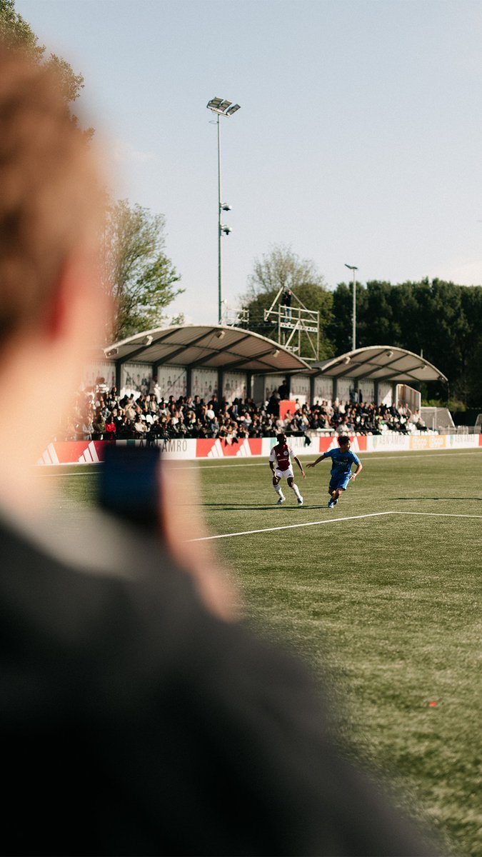 Ajax Under-13s secure a 2-1 win against AZ. #ForTheFuture