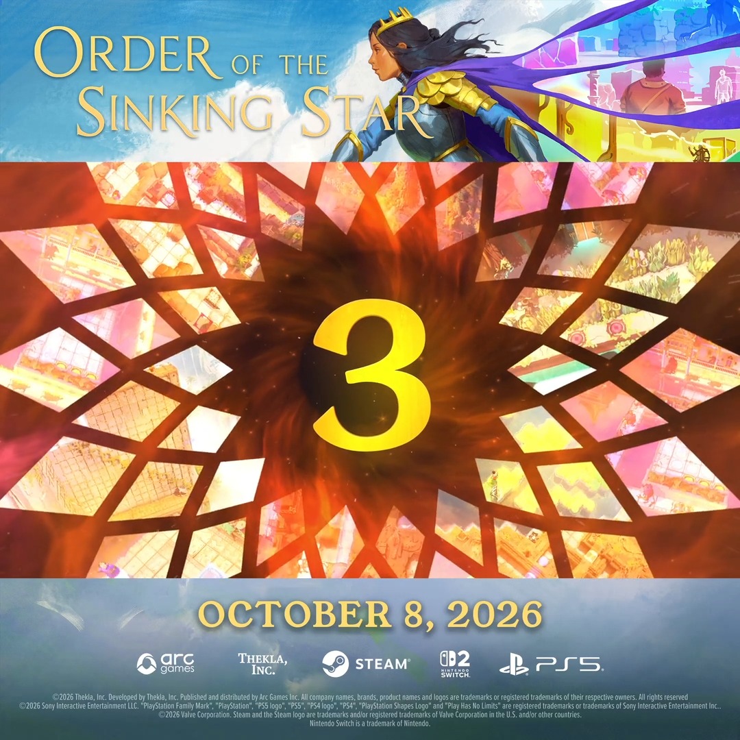 Just 3 more days, and you'll be able to discover the worlds of Order of the Sinking Star with a variety of unique characters, each wielding complimentary abilities 🤝 Their captivating stories are told by an an all-star voice cast from across film, TV, and gaming 🗣️