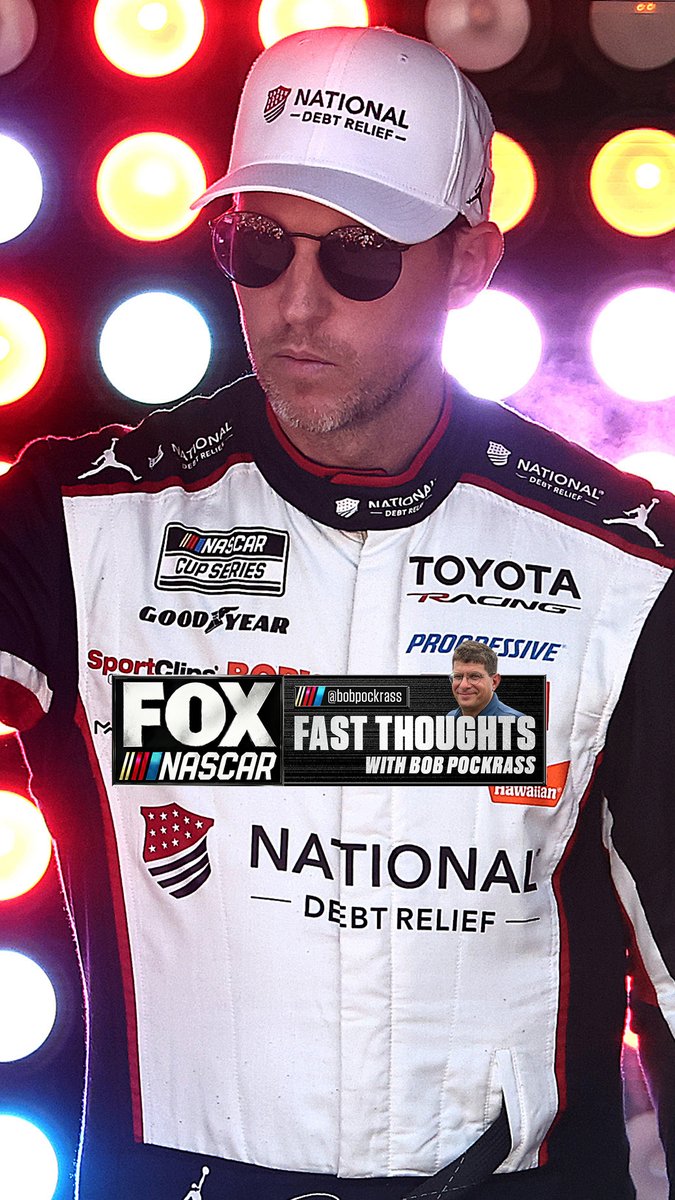 "Don't count Denny Hamlin out of the championship hunt yet." Fast Thoughts with Bob Pockrass: