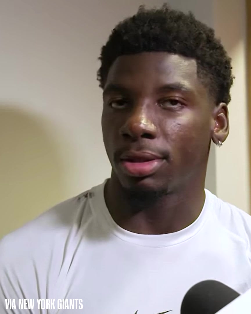 Deonte Banks says the Giants' coaching staff has allowed him to be confident and move on quickly from mistakes