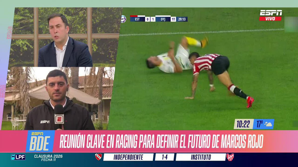 🦁 SE ACERCA AL LEÓN Estudiantes, Racing y Marcos Rojo ultiman detalles para el regreso del ex Boca al Pincha. 📺 Mirá #BuenDíaESPN por ESPN en el Plan Premium de Disney+ Latinoamérica