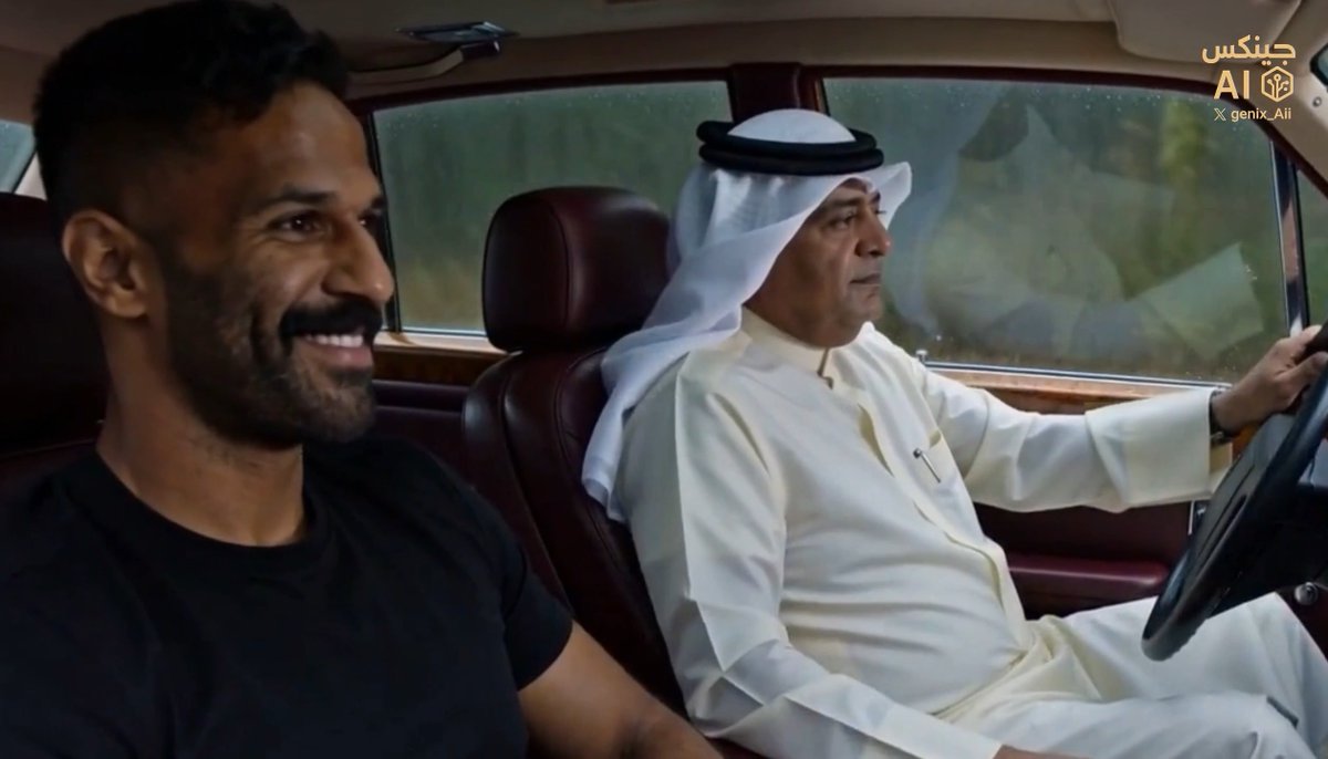 غدا الهقوة كبيرة فيك يا بطل محمد العويس وكل زملائك ، وأنتم قدها ، العبوا واستمتعوا وفرحونا .. الله يوفقكم 💚🇸🇦🏆🤲 . شكرا للمبدع Ai جينكس نجم انتاج الـ AI حتى الان 🤝 . #السعودية_الامارات #دورة_الخليج #خليجي_٢٧