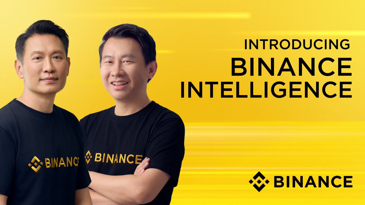 ICYMI: Binance Intelligence Product Launch Livestream is now available to watch anytime.