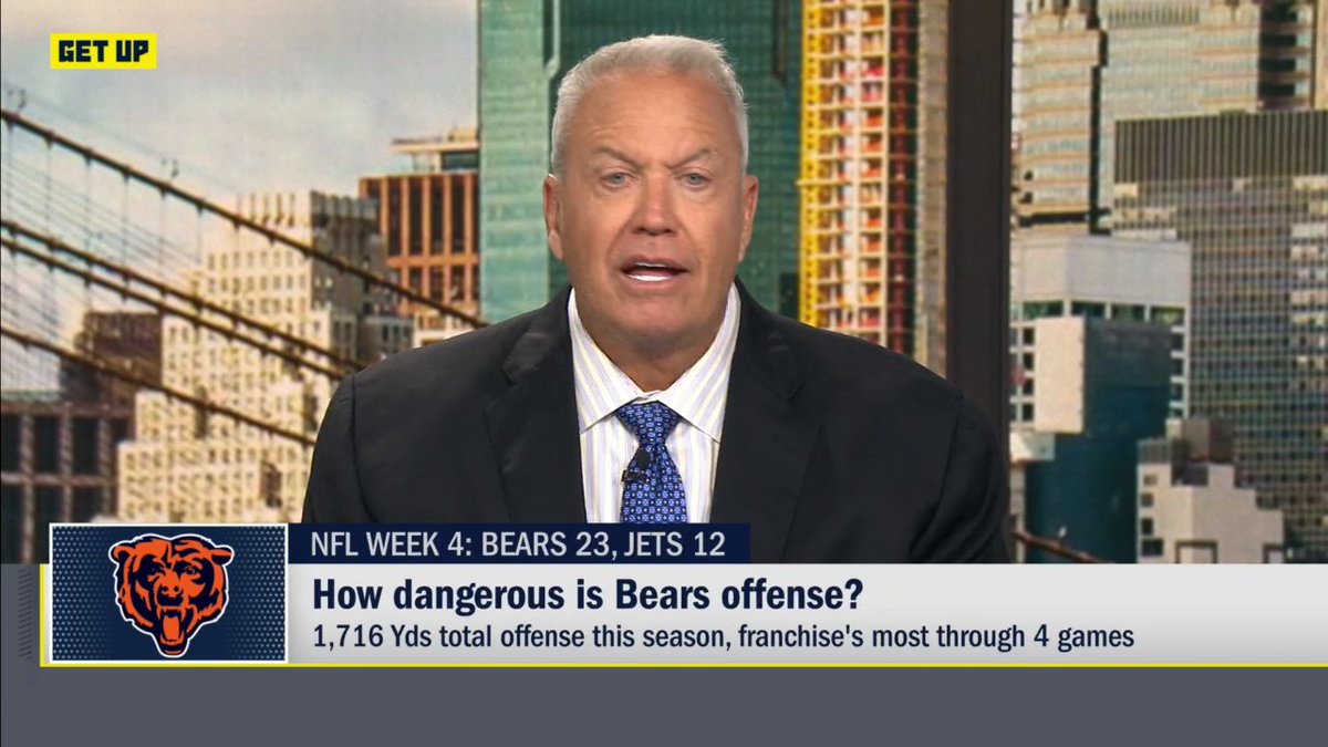 "Ben Johnson is the guy! ... This is the guy you don't want to play." Rex Ryan has high praise for Ben Johnson's bears 👏