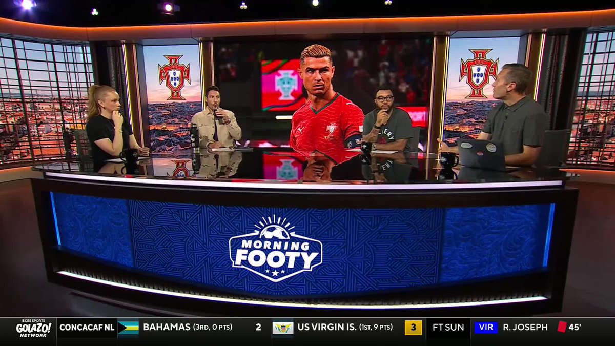 "The perfect quote to highlight this situation: 'You either die a hero or live long enough to see yourself become the villain'" 🦹‍♂️ Hannah Cash, Troy Deeney, Nico Cantor and Jimmy Conrad talk Cristiano Ronaldo's tense situation with the Portugal national team 🇵🇹