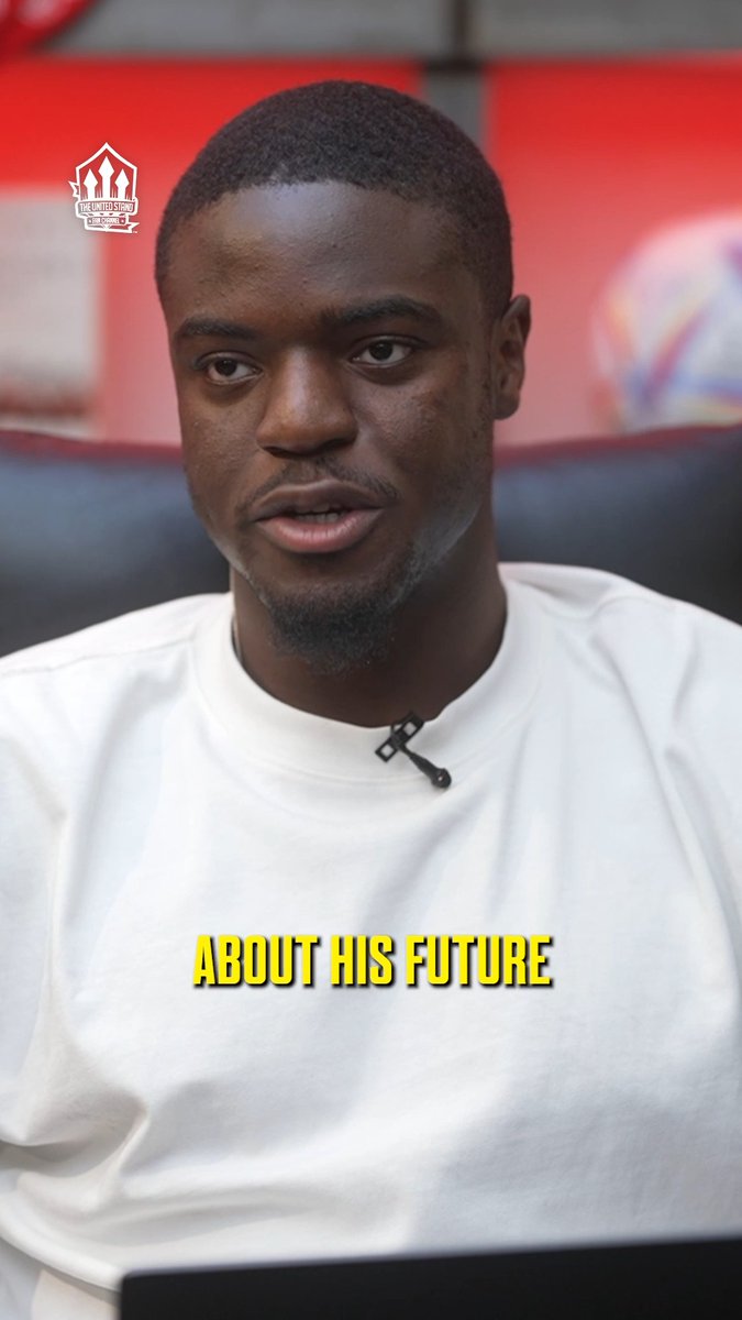 🗣️ "He's saying I WANT TO COME TO MAN UNITED!" 🫨🎤 #mufc