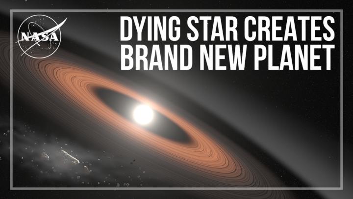 A star's death may not always be the final chapter. A new discovery from Hubble's archive shows evidence of a planet forming *after* the star it orbits died. Find out more: